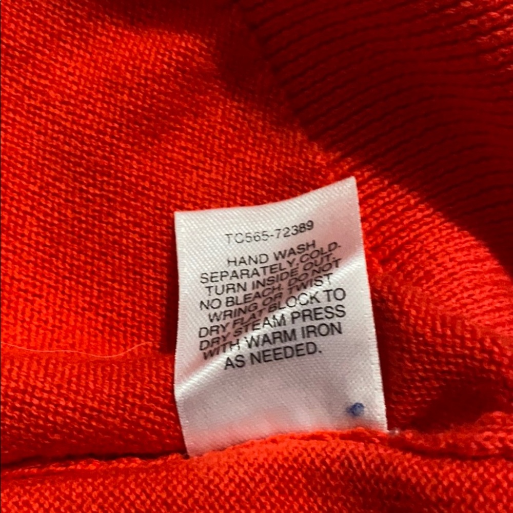 Red Pendleton Sweater - image 4